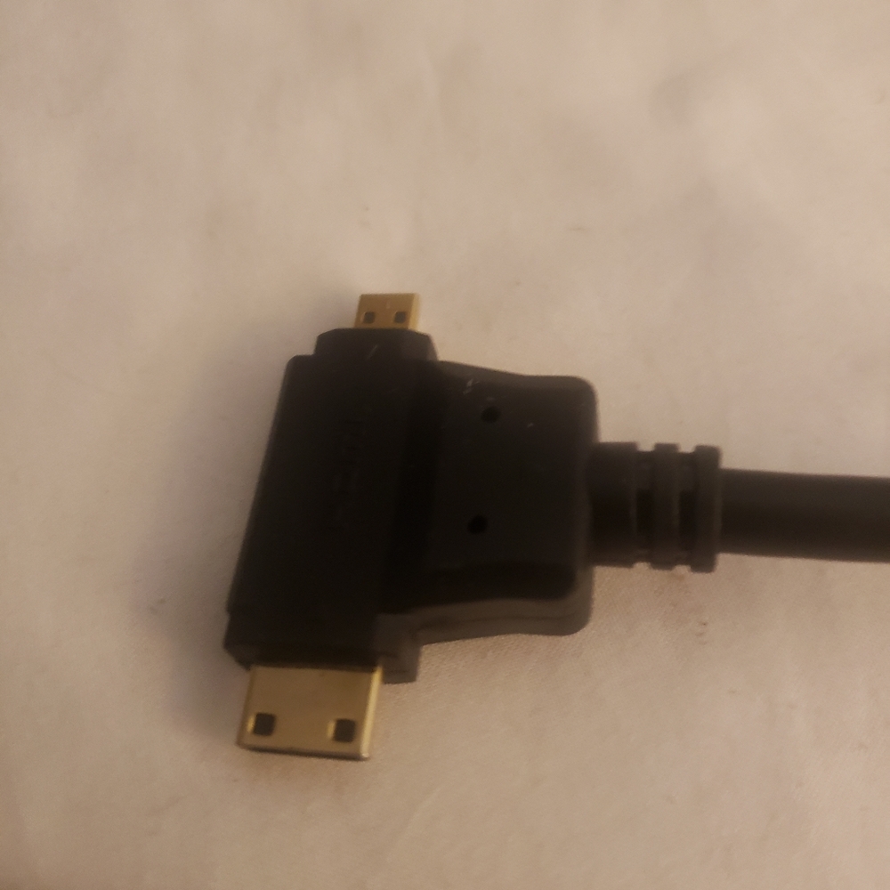 ONN ONA17AV008 MINI & MICRO HDMI to HDMI Adapter GoPro - Dash Cam - Digital Cam